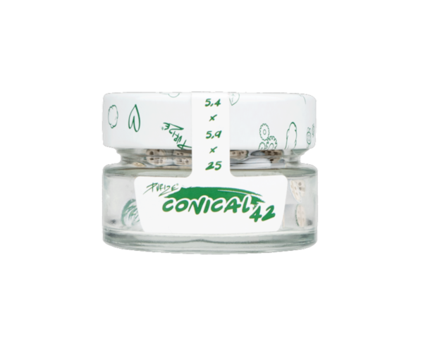 PURIZE® Aktivkohlefilter 42er Glas conical / konisch